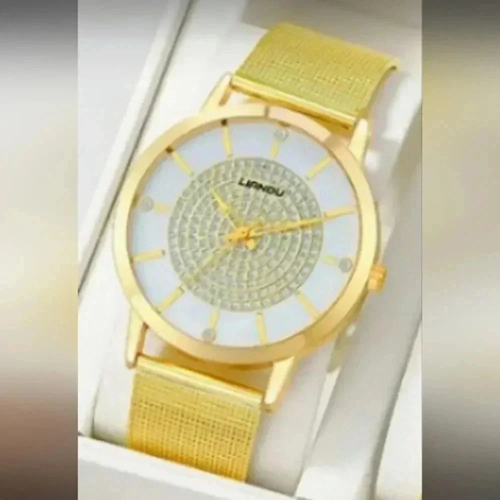 A beautiful 6 piece watch and jewelry set for ladies. NWT.. - Picture 2 of 5